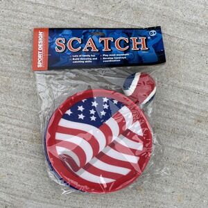 Toss & Catch Ball Set Paddle Game Hook & Loop  Kids Outdoor Game  Family Fun